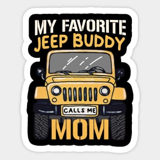 Jeep Mom Sticker